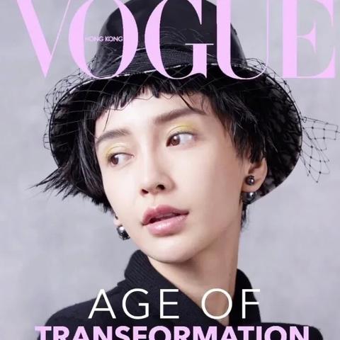 从长发飘飘到短发清爽，看Angelababy的时尚华丽蜕变